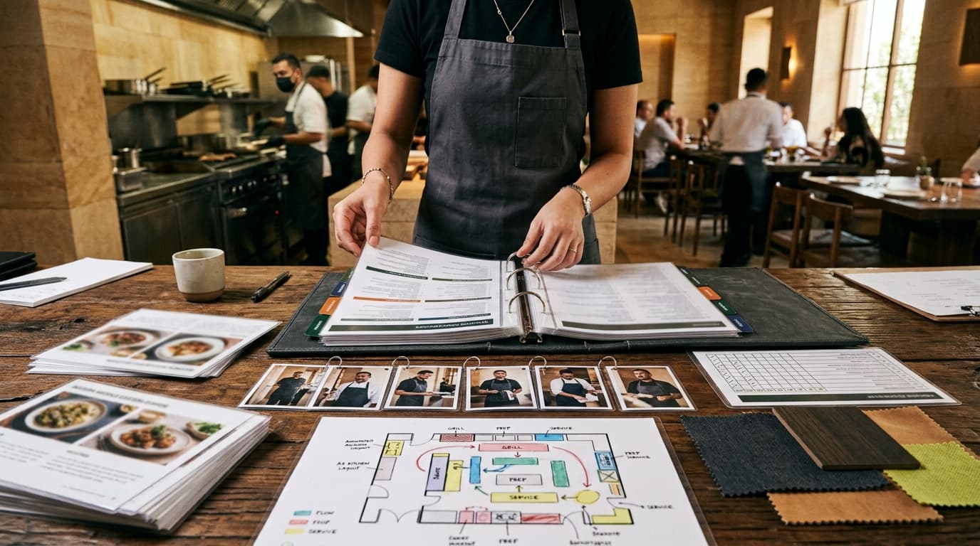 Building restaurant operations m