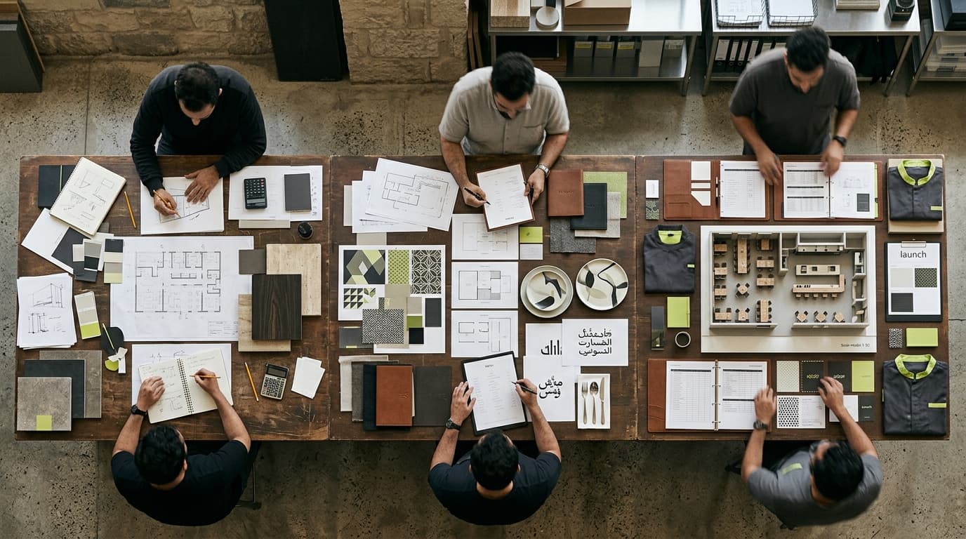 Restaurant workstations showing 